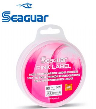 Seaguar Pink Label 100% Fluorocarbon Line - 